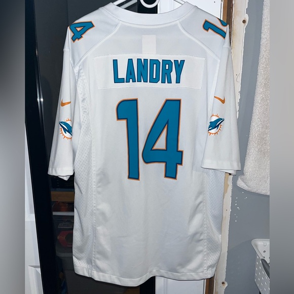 Jarvis Landry Miami Dolphins #14 NFL ON FIELD Football Jersey Men’s Large